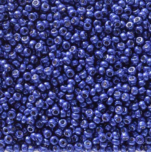 Miyuki Seed Beads - 11/0 - Galvanized Navy Blue [Duracoat] -mb11-5111b250- 250g
