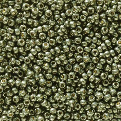 Miyuki Seed Beads - 11/0 - Galvanized Olivine [Duracoat] -mb11-5112b250- 250g