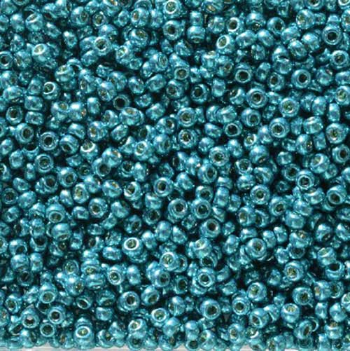 Miyuki Seed Beads 11/0 - mb11-5113 - Galvanized Peacock Blue [Duracoat] 22g