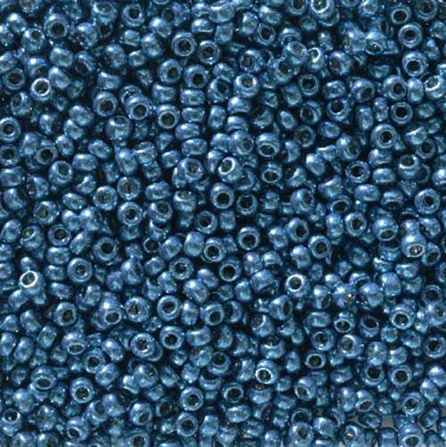 Miyuki Seed Beads 11/0 - mb11-5116 - Galvanized Light Sapphire [Duracoat] 22g