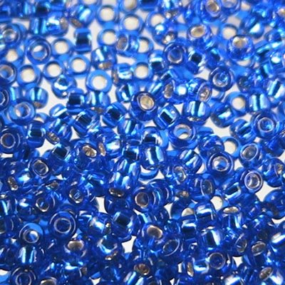 Miyuki Seed Beads - 15/0 - Silver Lined Cobalt -mb15-0020b250- 250g