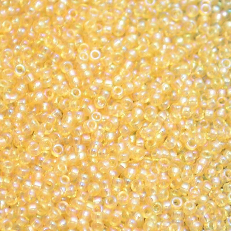 Miyuki Seed Beads 15/0 mb15-0251 - Transparent Light Topaz AB