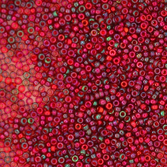 Miyuki Seed Beads - 15/0 - Burgundy Gold Luster -mb15-0315b250- 250g