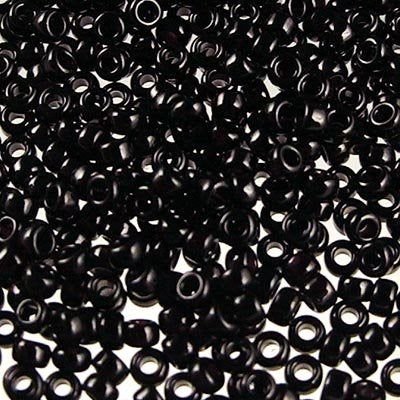 Miyuki Seed Beads - 15/0 - Black -mb15-0401b250- 250g