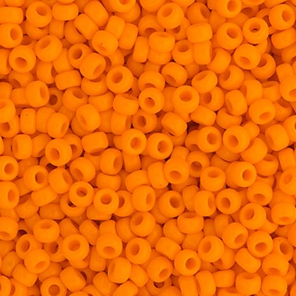 Miyuki Seed Beads - 15/0 - Opaque Orange Mandarin -mb15-0405b250- 250g