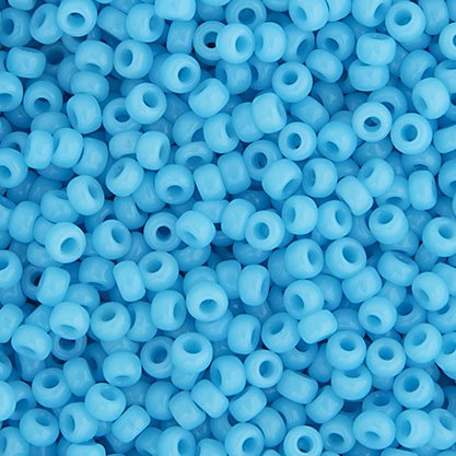 Miyuki Seed Beads - 15/0 - Opaque Light Blue -mb15-0413b250- 250g