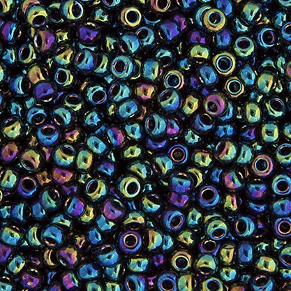 Miyuki Seed Beads 15/0 mb15-0455 - Variegated Iris Metallic