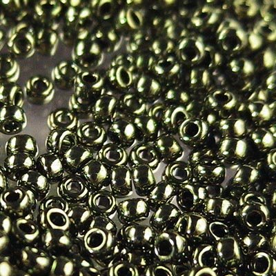 Miyuki Seed Beads - 15/0 - Metallic Olive -mb15-0459b250- 250g