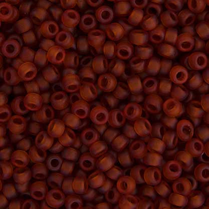Miyuki Seed Beads - 15/0 - Matte Dark Topaz -mb15-134Fb250- 250g