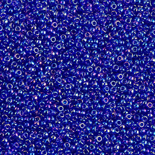 Miyuki Seed Beads 15/0 mb15-177 - Transparent Cobalt AB