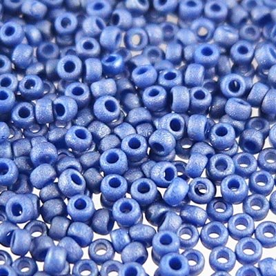 Miyuki Seed Beads 15/0 mb15-2039 - Matte Metallic Royal Blue