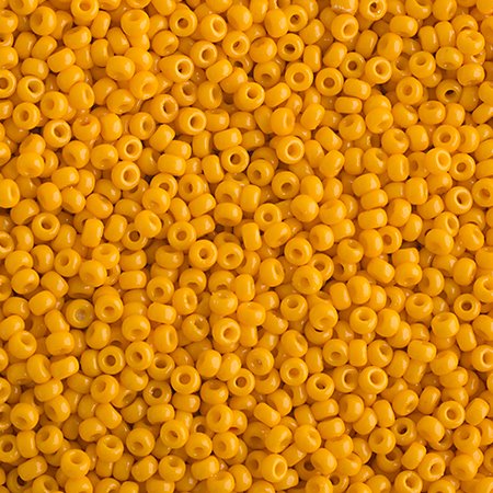 Miyuki Seed Beads 15/0 mb15-4453 - Yellow Marigold Opaque [Duracoat]