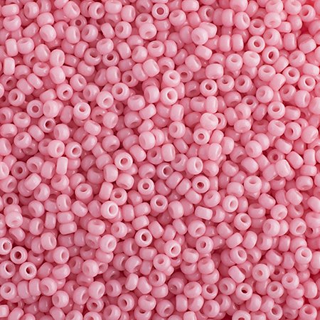Miyuki Seed Beads - 15/0 - Classic Pink Opaque [Duracoat] -mb15-4466b250- 250g