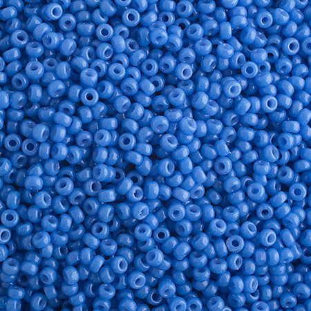 Miyuki Seed Beads 15/0 mb15-4484 - Cornflower Blue Opaque [Duracoat]