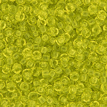 Miyuki Seed Beads 6/0 mb6-0143 - Chartreuse Transparent