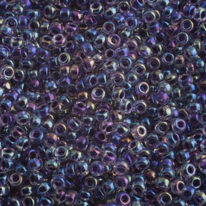 Miyuki Seed Beads 6/0 mb6-0274 - Amethyst Lined Crystal AB