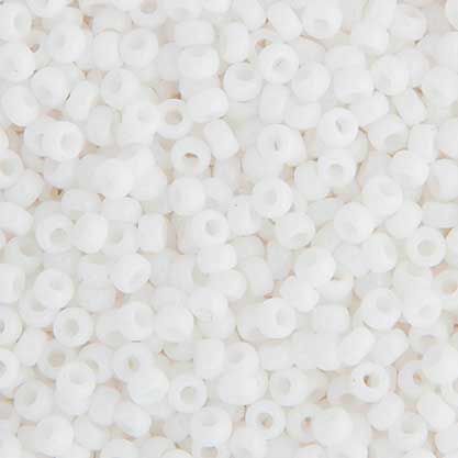 Miyuki Seed Beads - 6/0 - Chalk White Opaque -mb6-0402b250- 250g