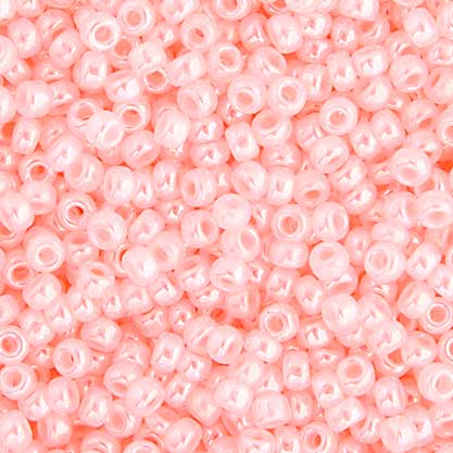 Miyuki Seed Beads - 6/0 - Light Crystal Pink -mb6-0517b250- 250g