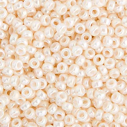 Miyuki Seed Beads - 6/0 - Antique Ivory Pearl Ceylon -mb6-0592b250- 250g
