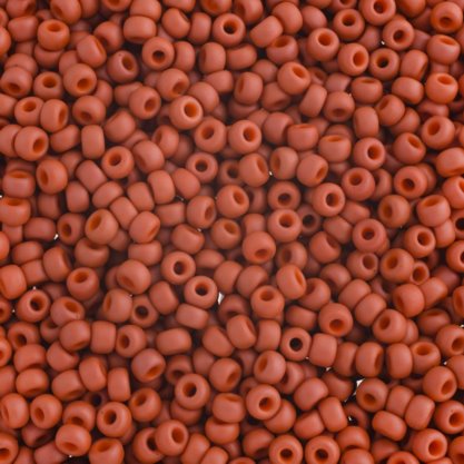 Miyuki Seed Beads 6/0 mb6-1236 - Matte Terra Cotta