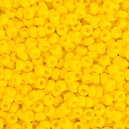 Miyuki Seed Beads - 8/0 - Yellow Opaque -mb8-0404b250- 250g