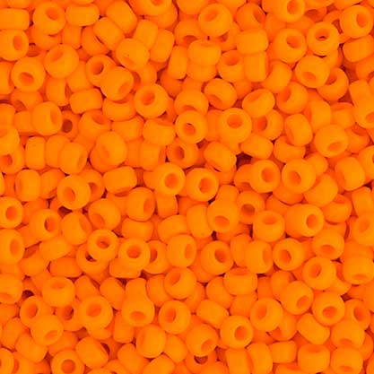 Miyuki Seed Beads - 8/0 - Orange Mandarin Opaque -mb8-0405b250- 250g