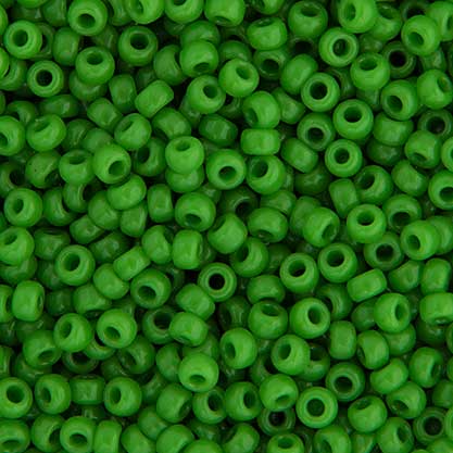 Miyuki Seed Beads - 8/0 - Green Pea Opaque -mb8-0411b250- 250g