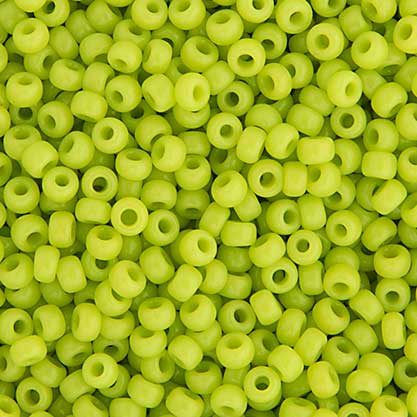 Miyuki Seed Beads - 8/0 - Chartreuse Opaque -mb8-0416b250- 250g