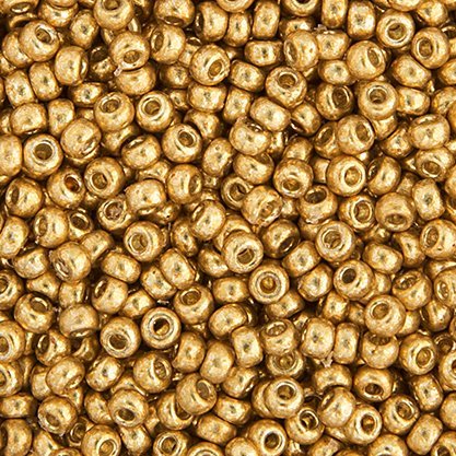 Miyuki Seed Beads 8/0 mb8-4202 - Duracoat Galvanized Gold