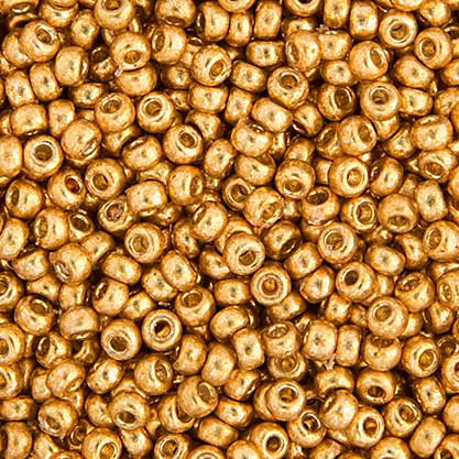 Miyuki Seed Beads - 8/0 - Duracoat Galvanized Gold -mb8-4202b250- 250g