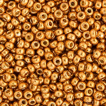 Miyuki Seed Beads - 8/0 - Duracoat Galvanized Yellow Gold -mb8-4203b250- 250g
