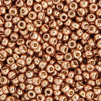 Miyuki Seed Beads - 8/0 - Duracoat Galvanized Champagne -mb8-4204b250- 250g