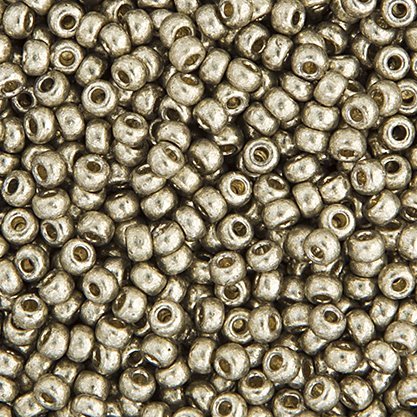 Miyuki Seed Beads 8/0 mb8-4221 - Duracoat Galvanized Light Pewter