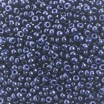 Miyuki Seed Beads - 8/0 - Indigo Blue [Duracoat] -mb8-4494b250- 250g