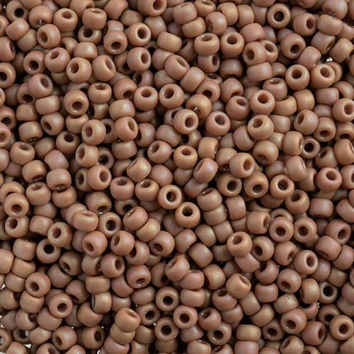 Miyuki Seed Beads 8/0 mb8-4694 - Frosted Glazed/Rainbow Light Rose Matte AB