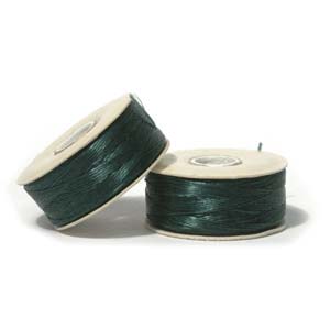 Nymo Thread - Size B  - Evergreen (Bobbin)