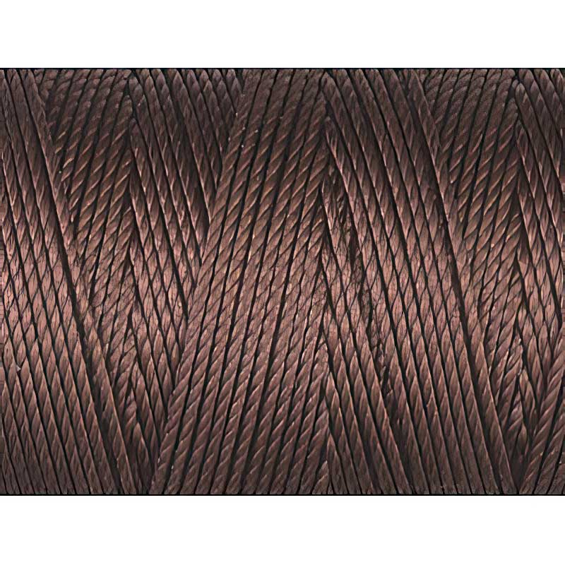 C-Lon Bead Cord - Brown
