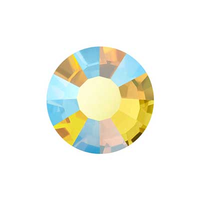 Preciosa - ss10 (2.7mm) - VIVA12 Flatback HOTFIX Rhinestones - Citrine AB (144pc