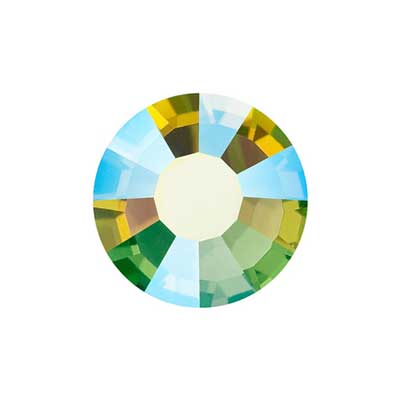 Preciosa - ss10 (2.7mm) - VIVA12 Flatback HOTFIX Rhinestones - Peridot AB (144pc