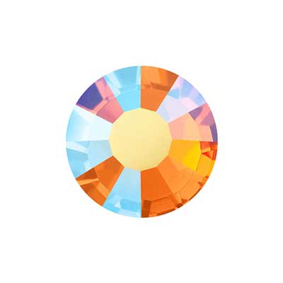 Preciosa - ss10 (2.7mm) - VIVA12 Flatback HOTFIX Rhinestones - Sun AB (144pcs)