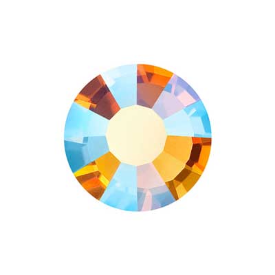 Preciosa - ss10 (2.7mm) - VIVA12 Flatback HOTFIX Rhinestones - Topaz AB (144pcs)