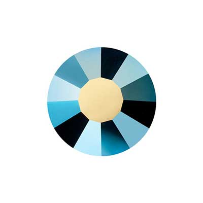 Preciosa - ss20 (4.7mm) - VIVA12 Flatback HOTFIX Rhinestones - Jet AB (144pcs)