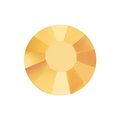 Preciosa - ss16 (4mm) - VIVA12 Flatback HOTFIX Rhinestones - Aurum (144pcs)