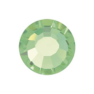 Preciosa - ss16 (4mm) - VIVA12 Flatback HOTFIX Rhinestones - Peridot (144pcs)