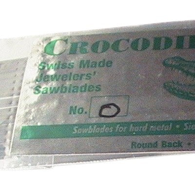 Tools - Size 0 Sawblades - Crocodile Brand (12)