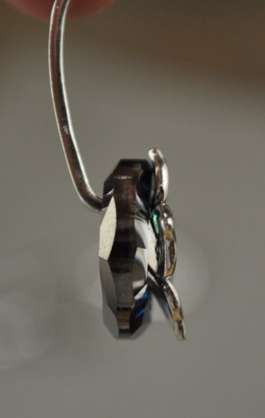 Bail - Dogwood Stone Holder - Sterling