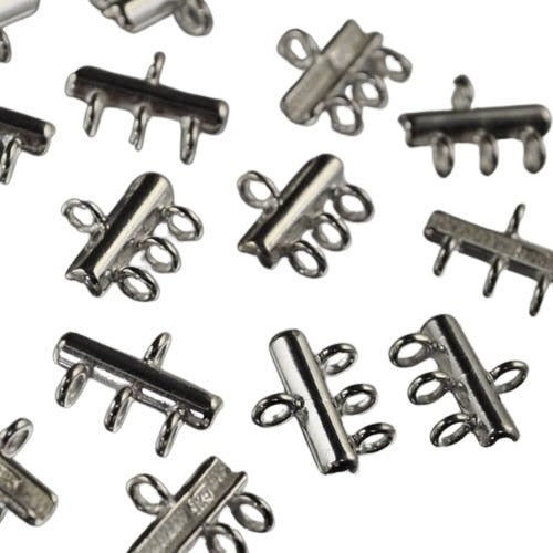 Separator/Connector - 1:3 - Small n Simple - Bright Sterling