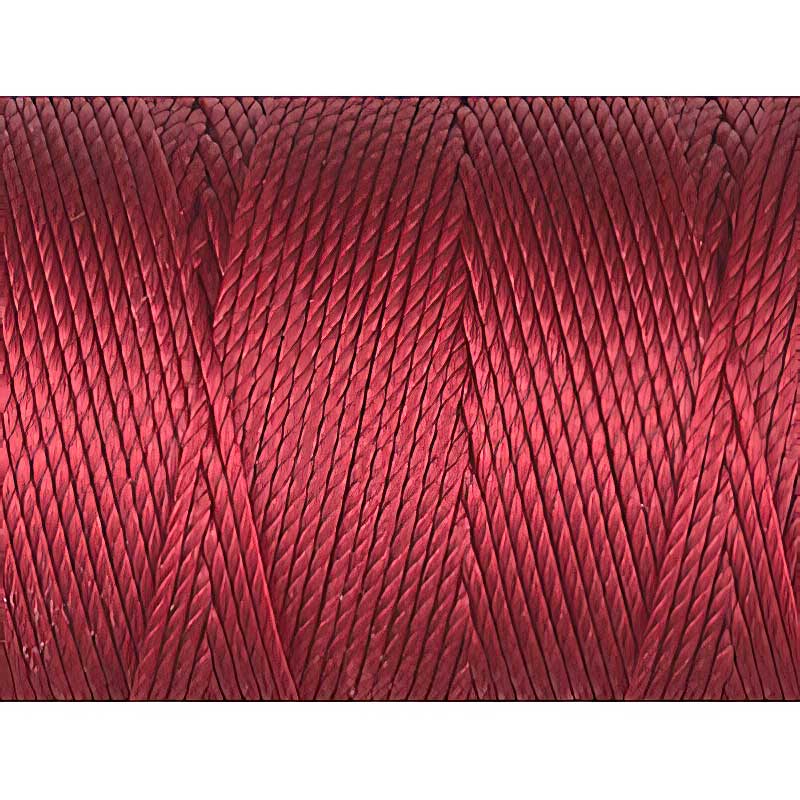 C-Lon Bead Cord - Red Hot