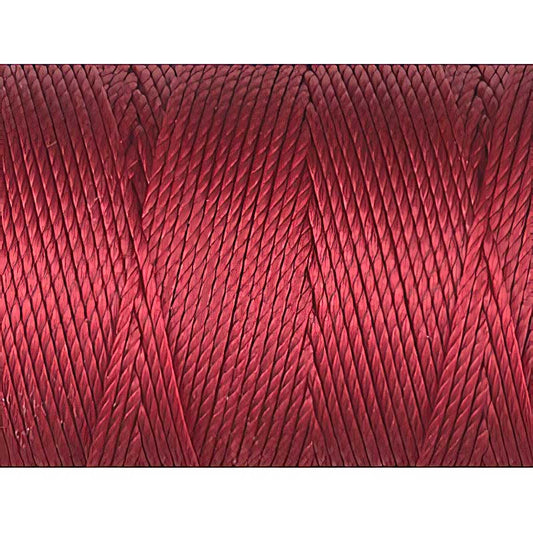 C-Lon Bead Cord - Red Hot