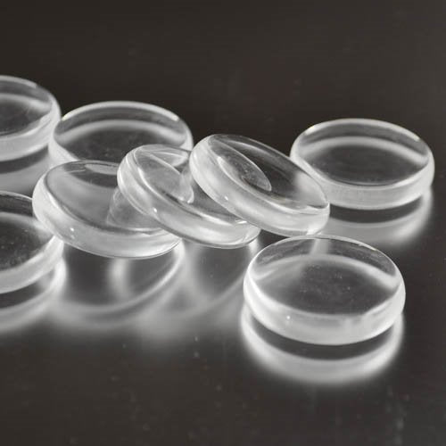 Glass Tiles - 24mm - Circle - Clear
